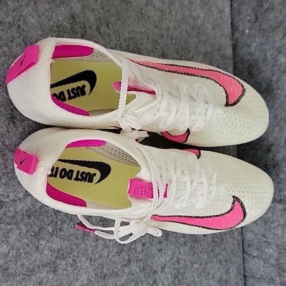 NEW Nike Zoom Superfly Elite 2 Sprint Spikes CD4382-101 Womens Sz 5.5, Men Sz 4 - Picture 4 of 5